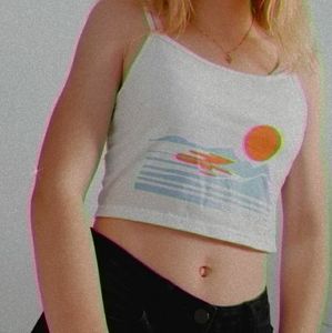 Cropped tank top!